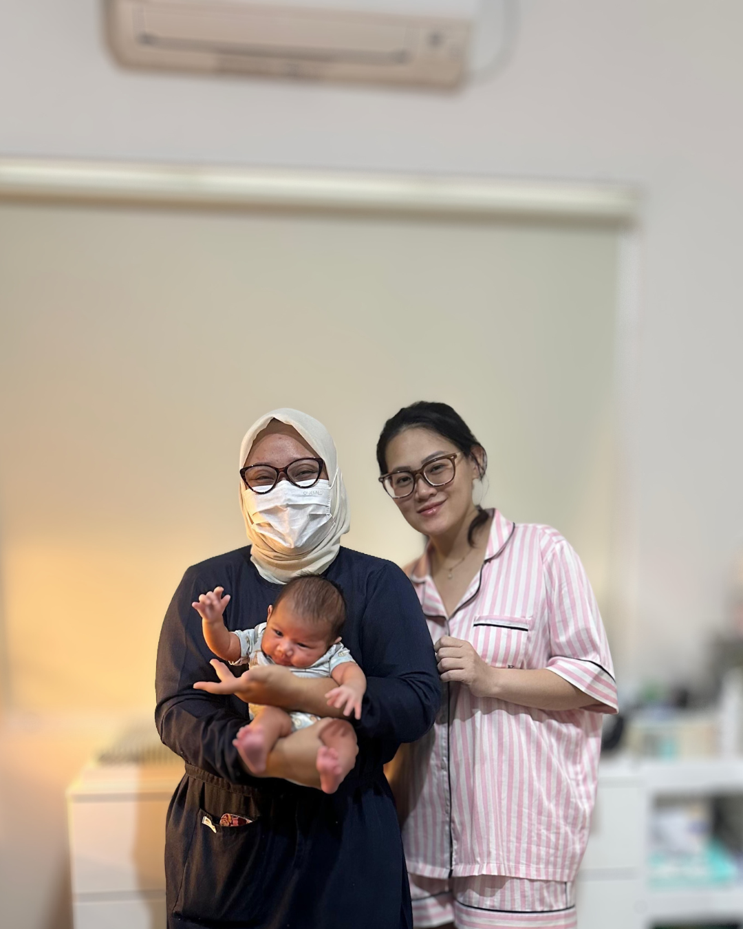 Gardenia Homecare home visit for mother and baby